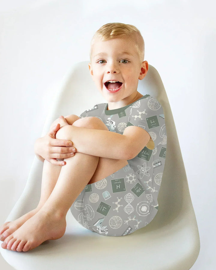 A Moment Of Science Bamboo Two Piece Short Sleeve Shorts Pajama Set