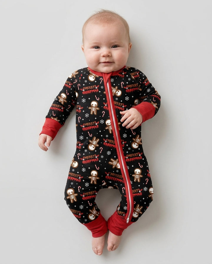 Merry Creepmas Cookies Bamboo Convertible Zippy