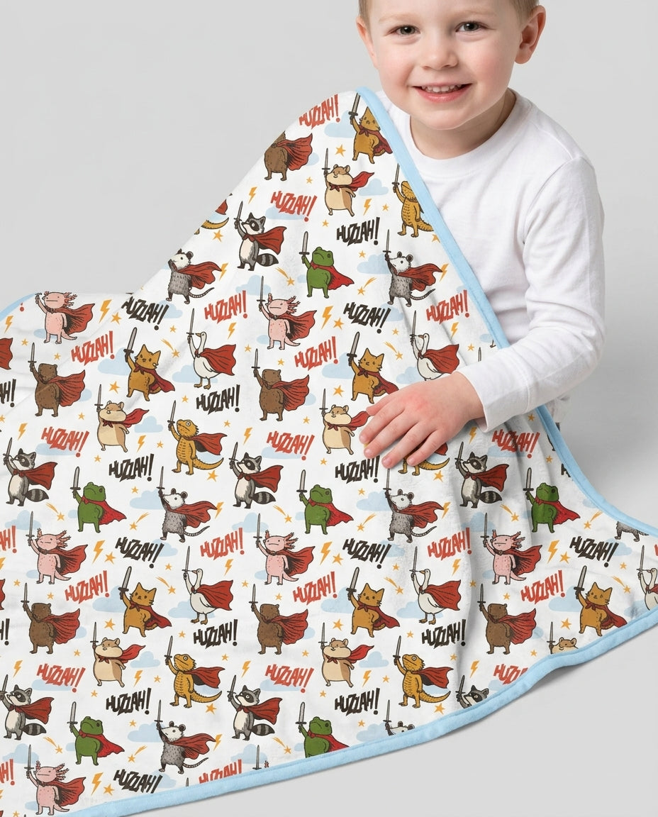 Huzzah! Huzzah! Bamboo Blanket