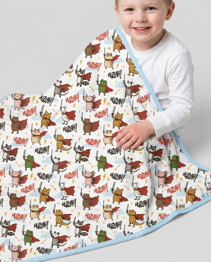 Huzzah! Huzzah! Bamboo Blanket