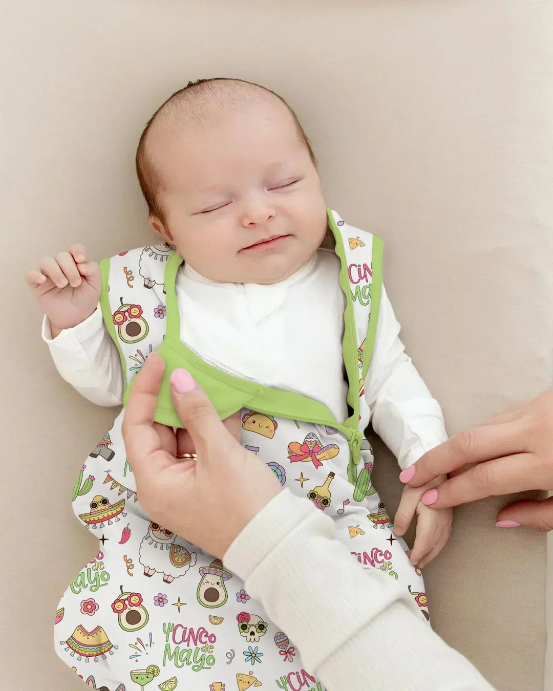 Cinco de Mayo Fiesta Bamboo Sleep Bag