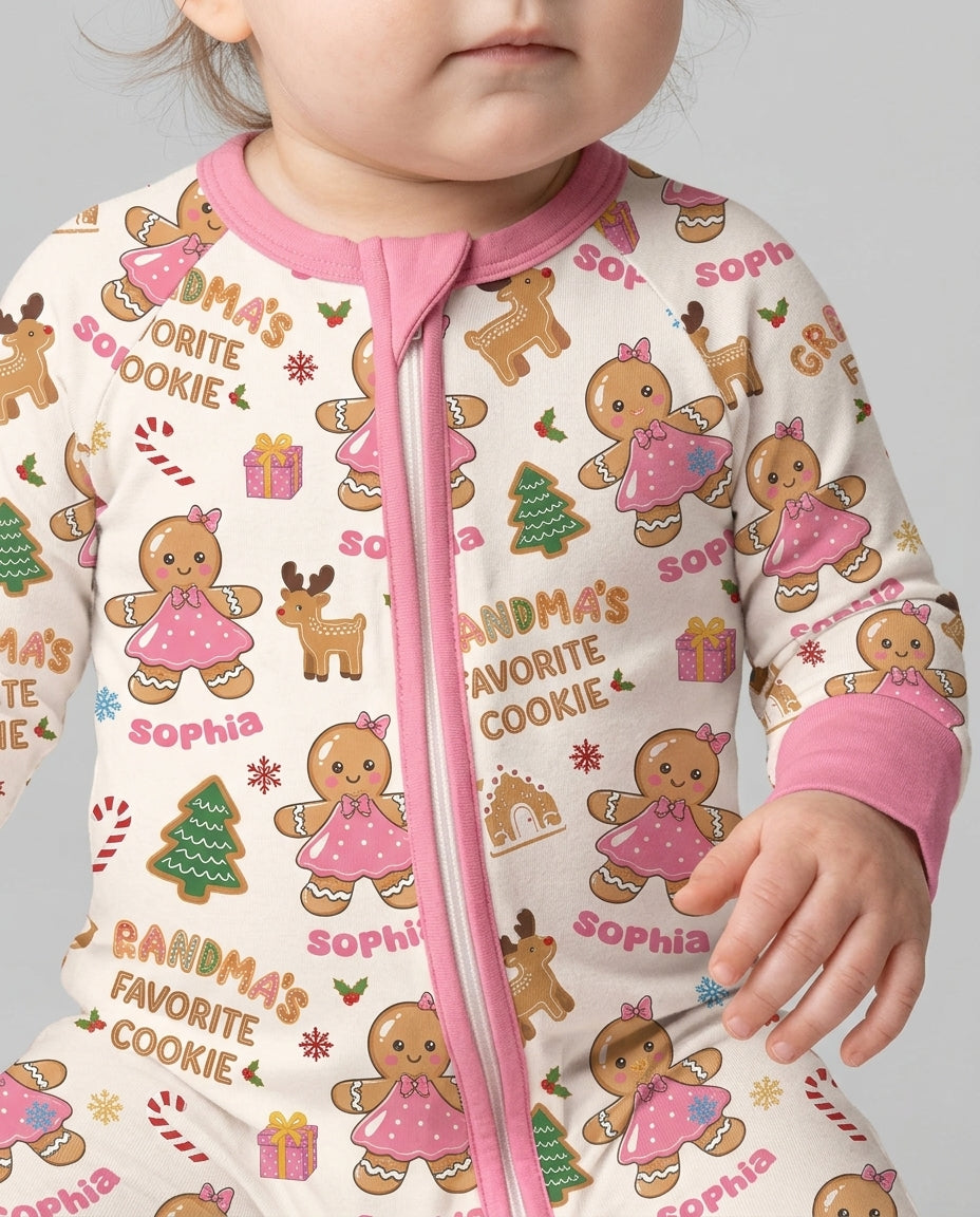 Personalized Grandma's Favorite Cookie Bamboo Convertible Zippy