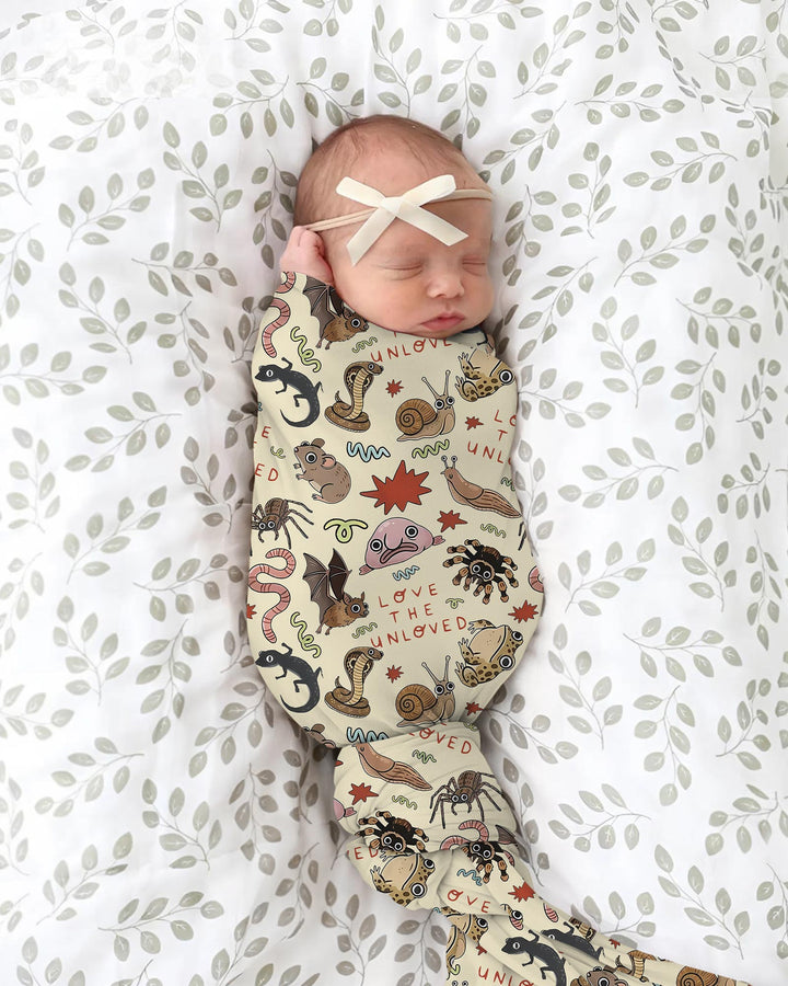 Love the Unloved swaddle blanket