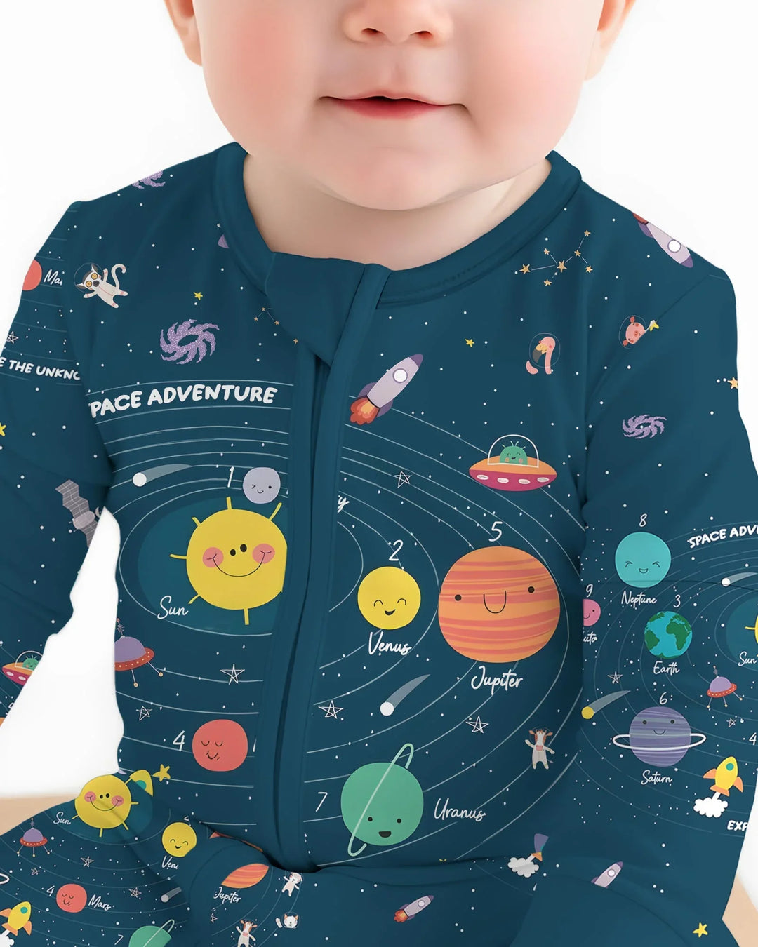 Solar System Explorers Bamboo Convertible Zippy