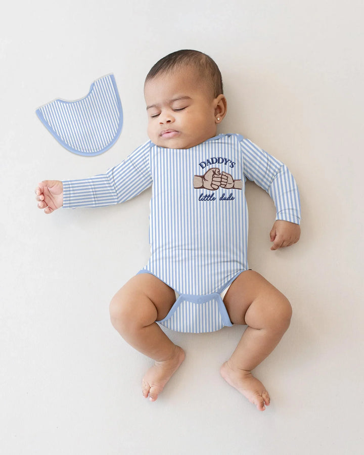 Embroidered Daddy's Little Bamboo Bodysuit