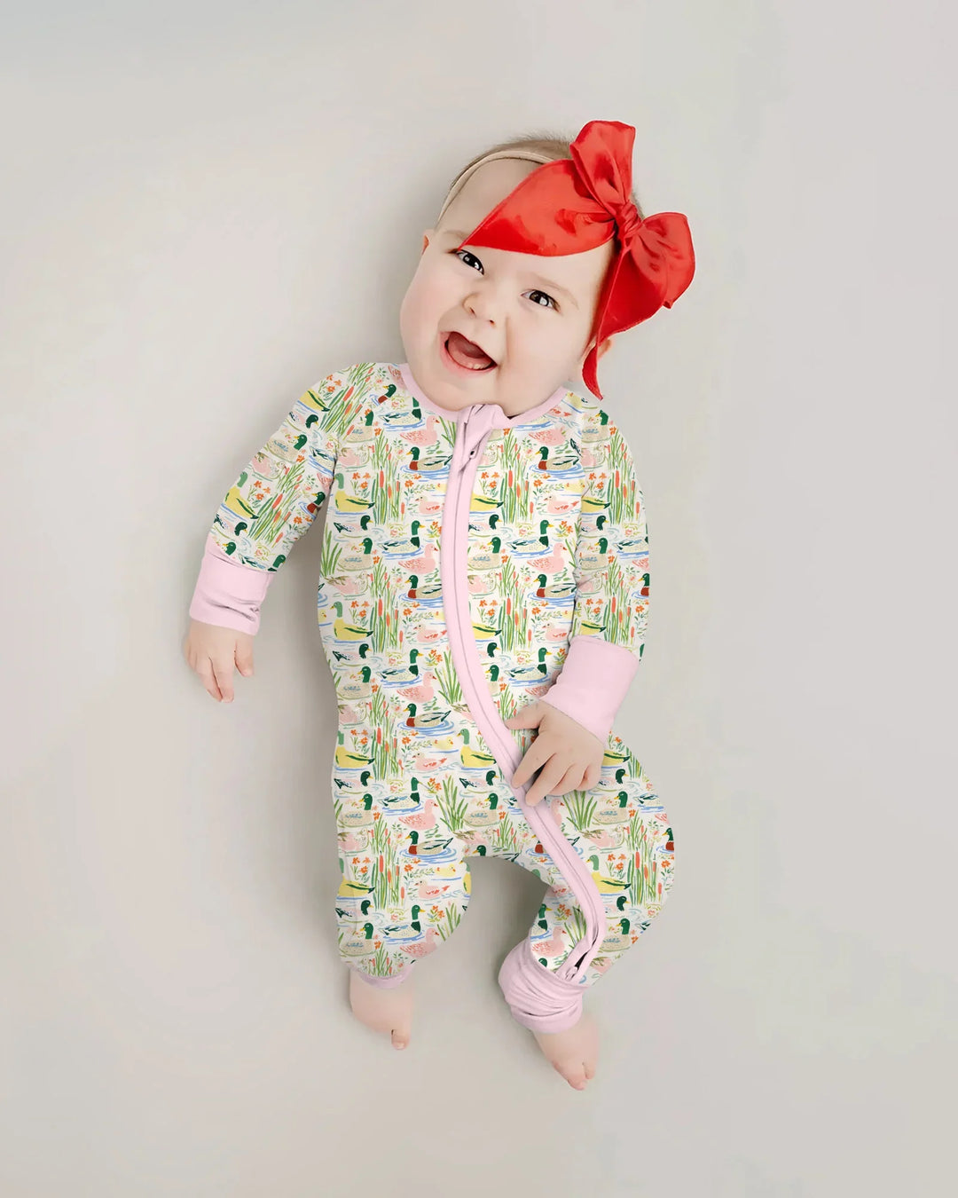 Whimsical Mallard Duck Bamboo Convertible Zippy