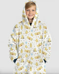 Mama & Mini Honey Bear Wearable Bamboo Blanket Hoodie