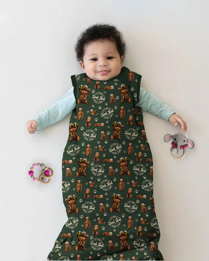Daddy Bear It's Not A Dad Bod Bamboo Sleep Bag