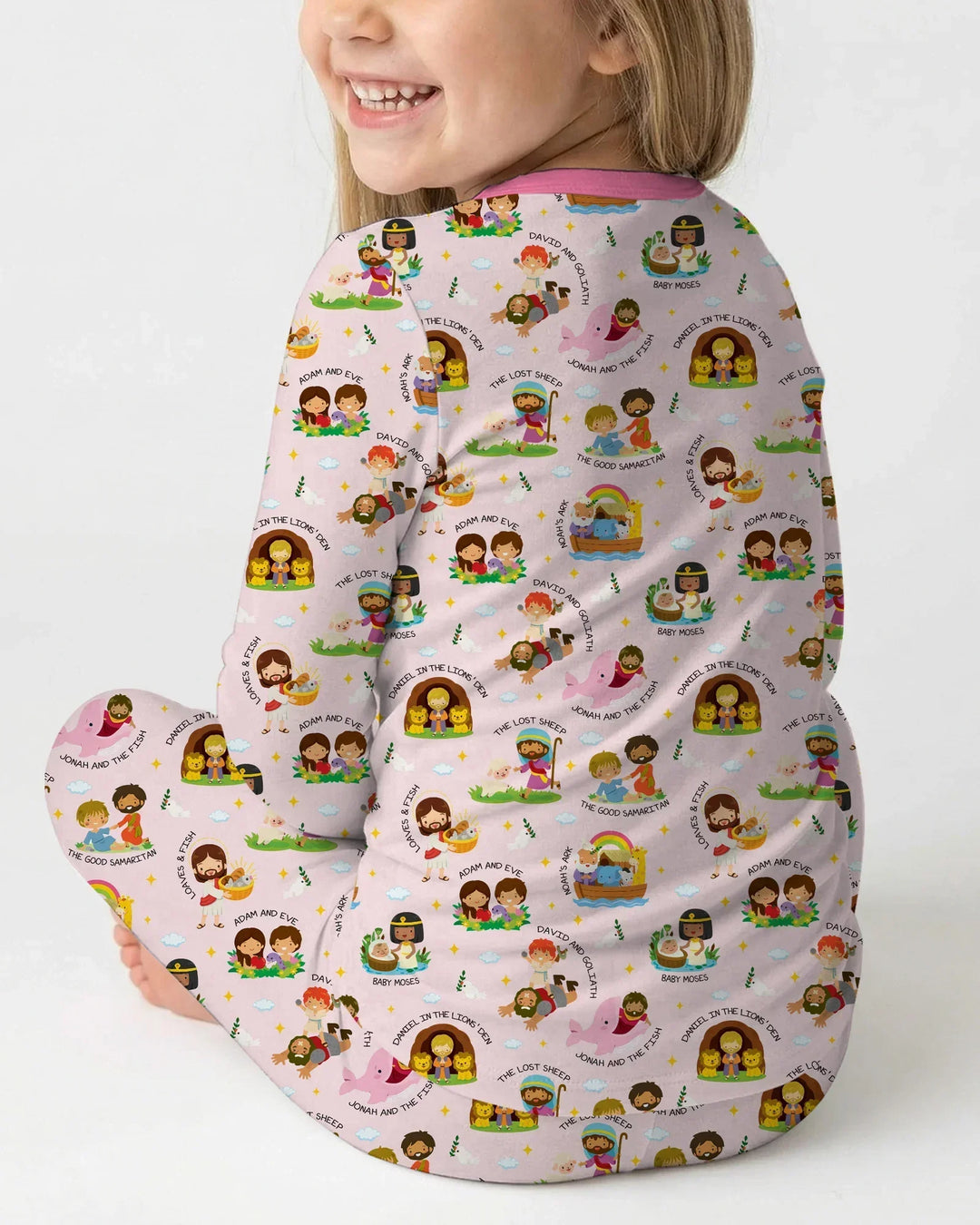 Bible Stories Bamboo Two Piece Long Sleeve Pajama Set