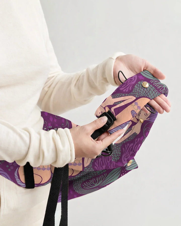 Whimsical Mermaid Garden Dream Baby Carrier