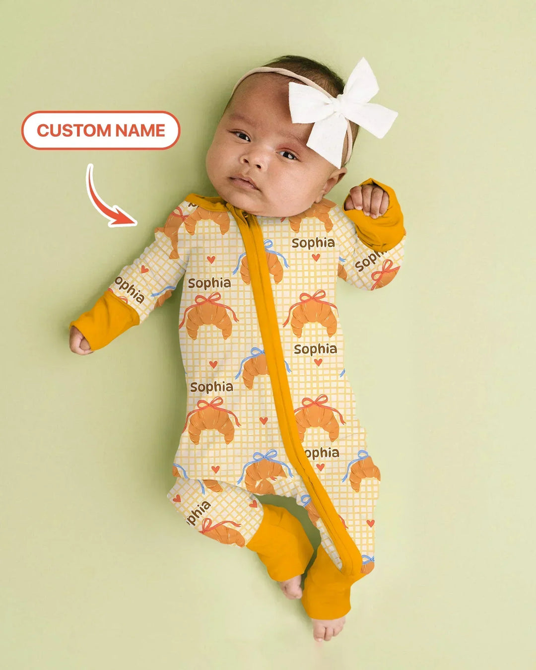 Breakfast Love Family Matching Bamboo Convertible Zippy
