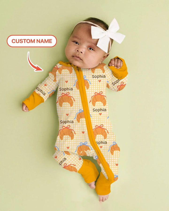 Breakfast Love Family Matching Bamboo Convertible Zippy