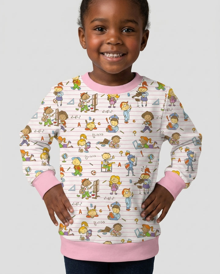 School Days Adventure Bamboo Crewneck Sweatshirt