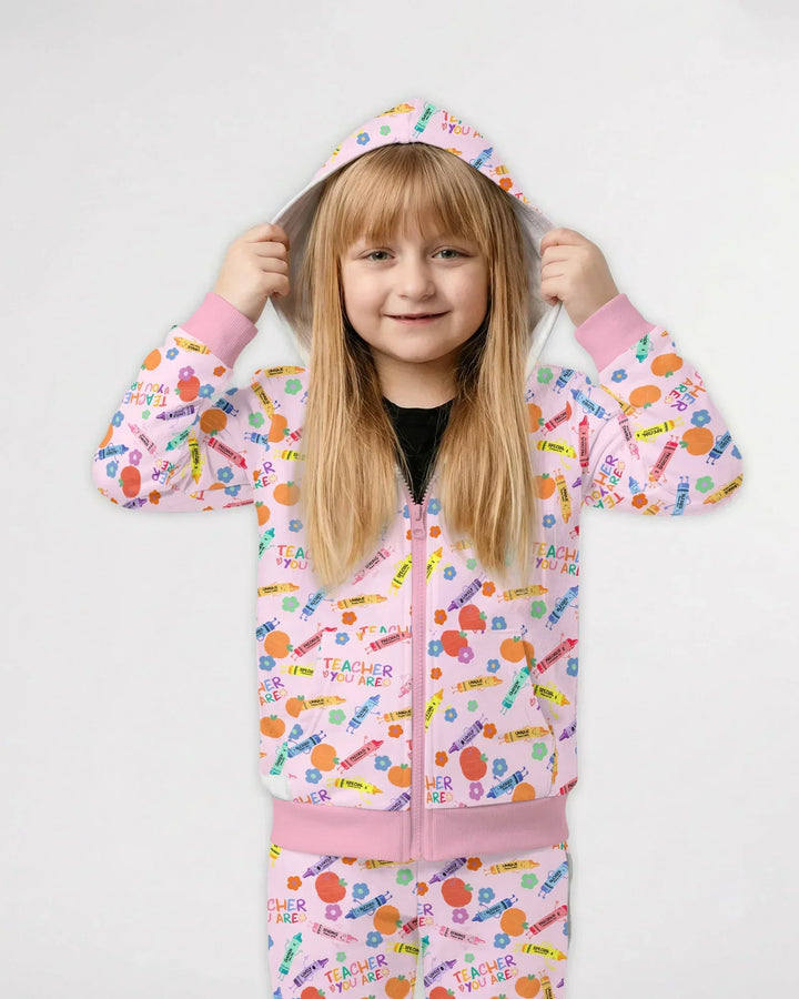 Teacher You Are Special  Bamboo Zip Hoodie