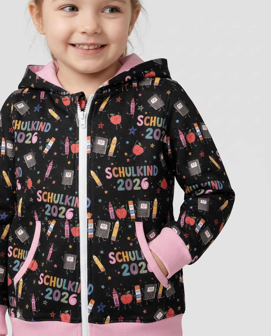 First Day Fun 2026 Bamboo Zip Hoodie