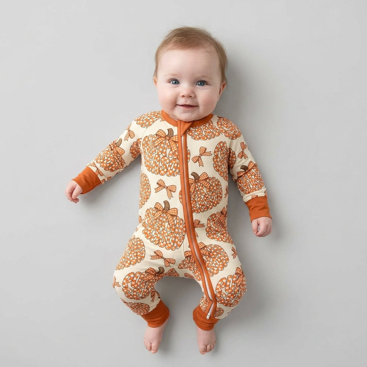 Pumpkin Season Bamboo Convertible Zippy