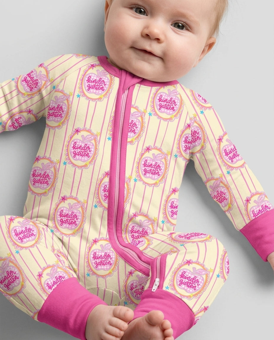 Custom Grade School Sweetie Bamboo Convertible Zippy