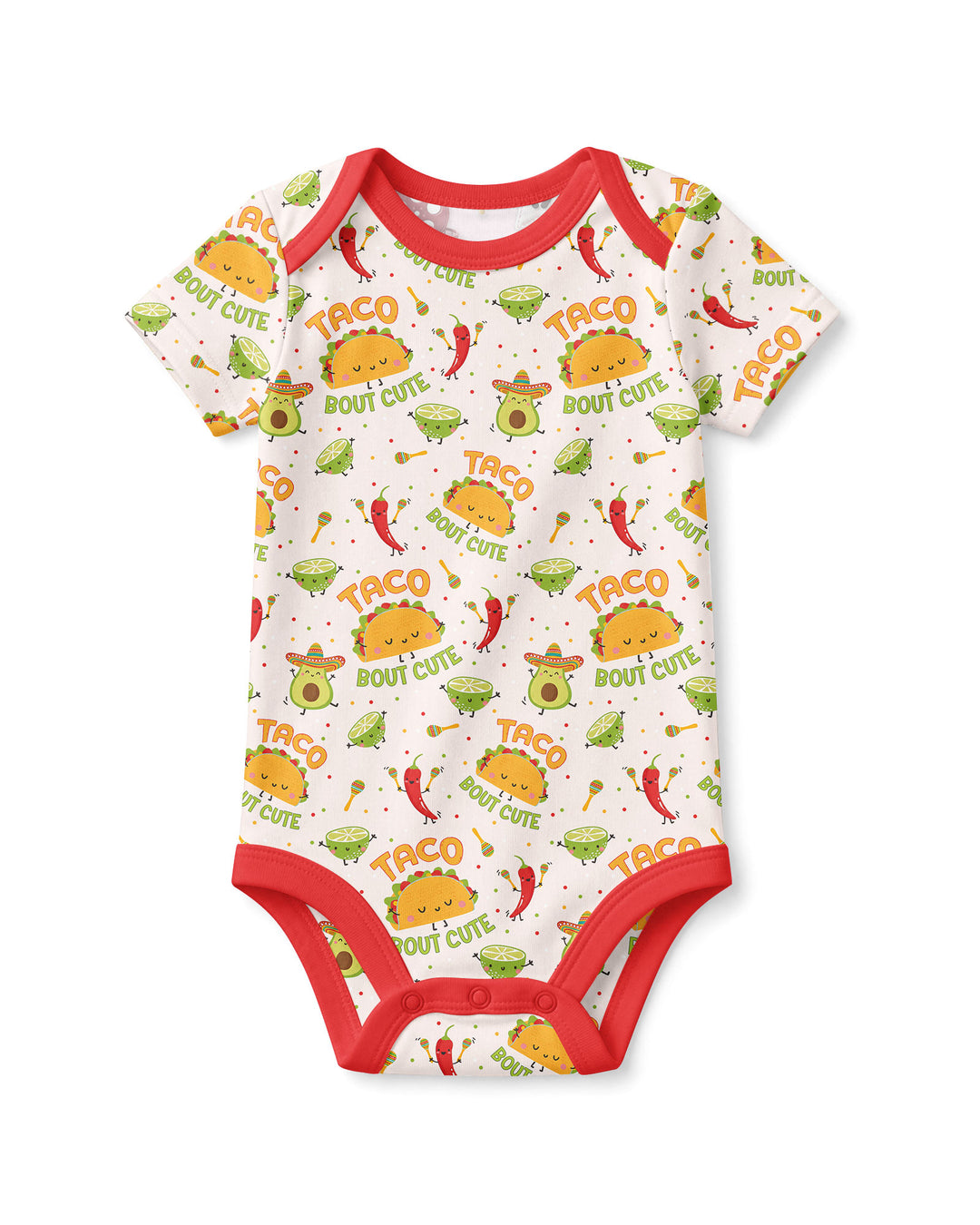 Funny Taco Bamboo Bodysuit