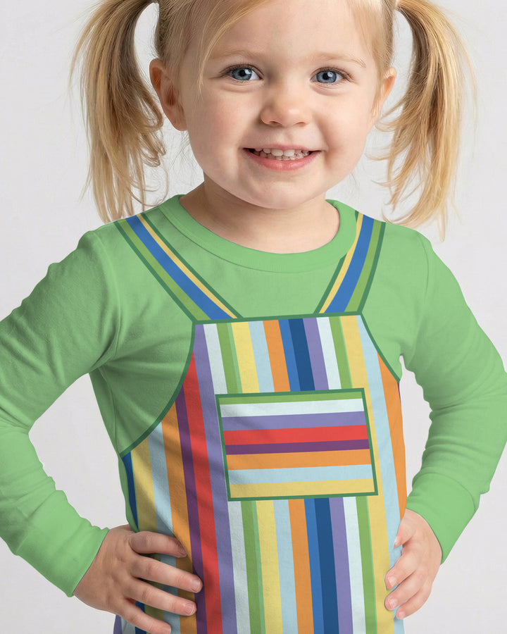 Template Bamboo Two Piece Long Sleeve Pyjamas Set