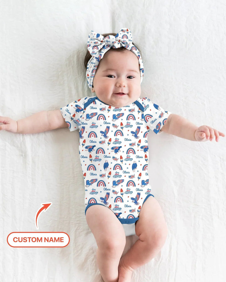 Long Live America Bamboo Bodysuit
