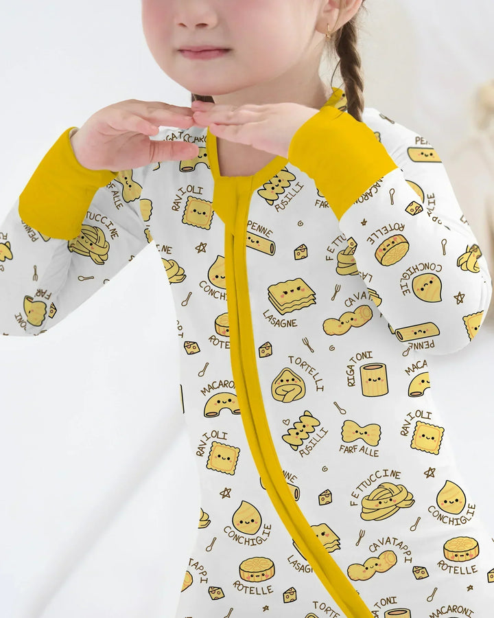 Kawaii Pasta Bamboo Convertible Zippy