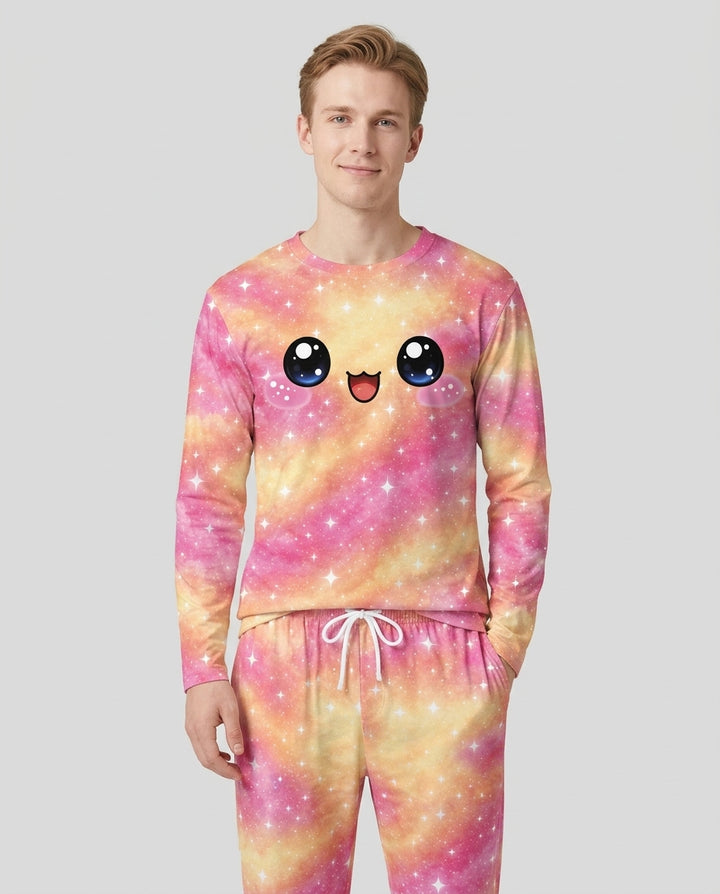 Matching Squishy Dumplings Costume Bamboo Men's Pajama Set