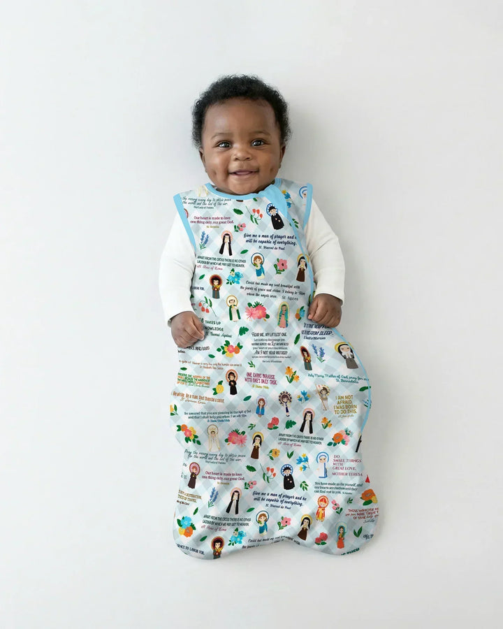 Catholic Saint Quotes Bamboo Sleep Bag