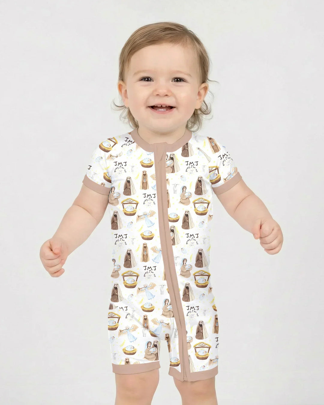 Holy Family Bamboo Shorty Zippy