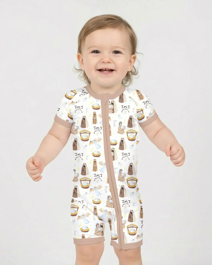 Holy Family Bamboo Shorty Zippy