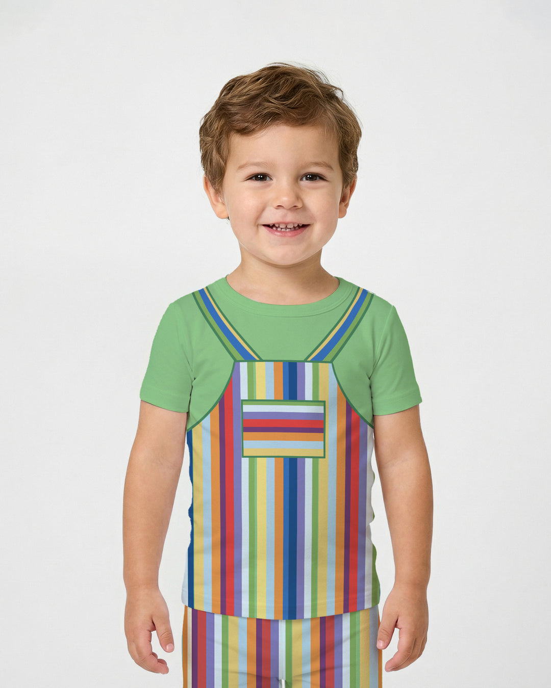 Tiny Little Chef Bamboo Two Piece Short Sleeve Pajama Set