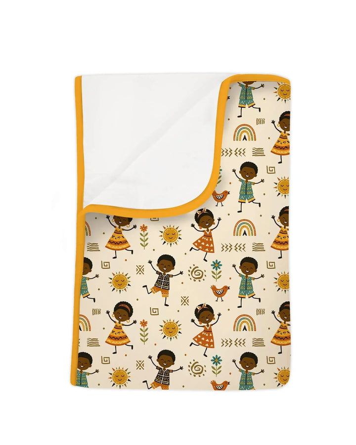 Cute African Heritage Bamboo Blanket