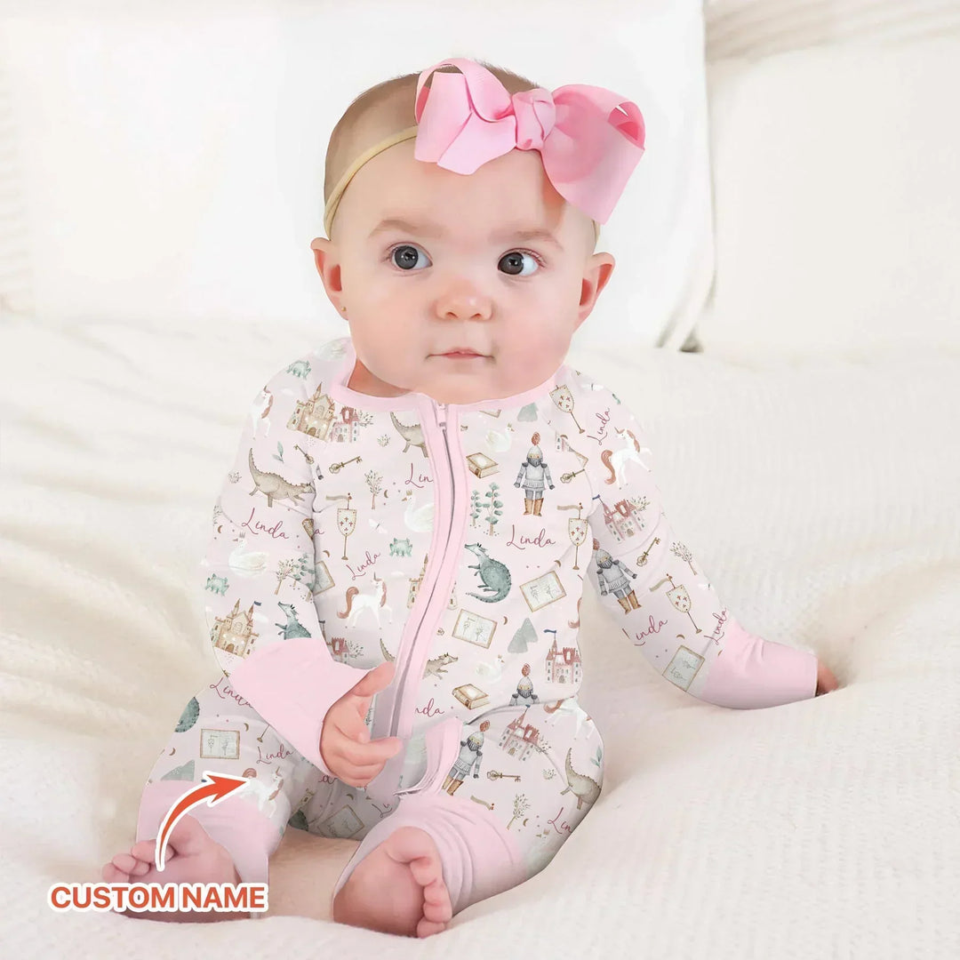 Adventure Dreams Custom Name Bamboo Convertible Zippy