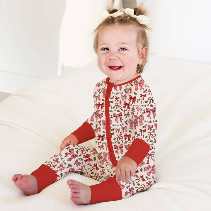 Coquette Christmas Bows Bamboo Convertible Zippy