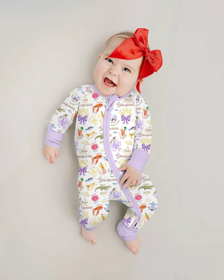Louisiana Preppy Summer Bamboo Convertible Zippy