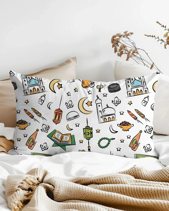 Ramadan Blessings Family Matching Bamboo Pillow Case