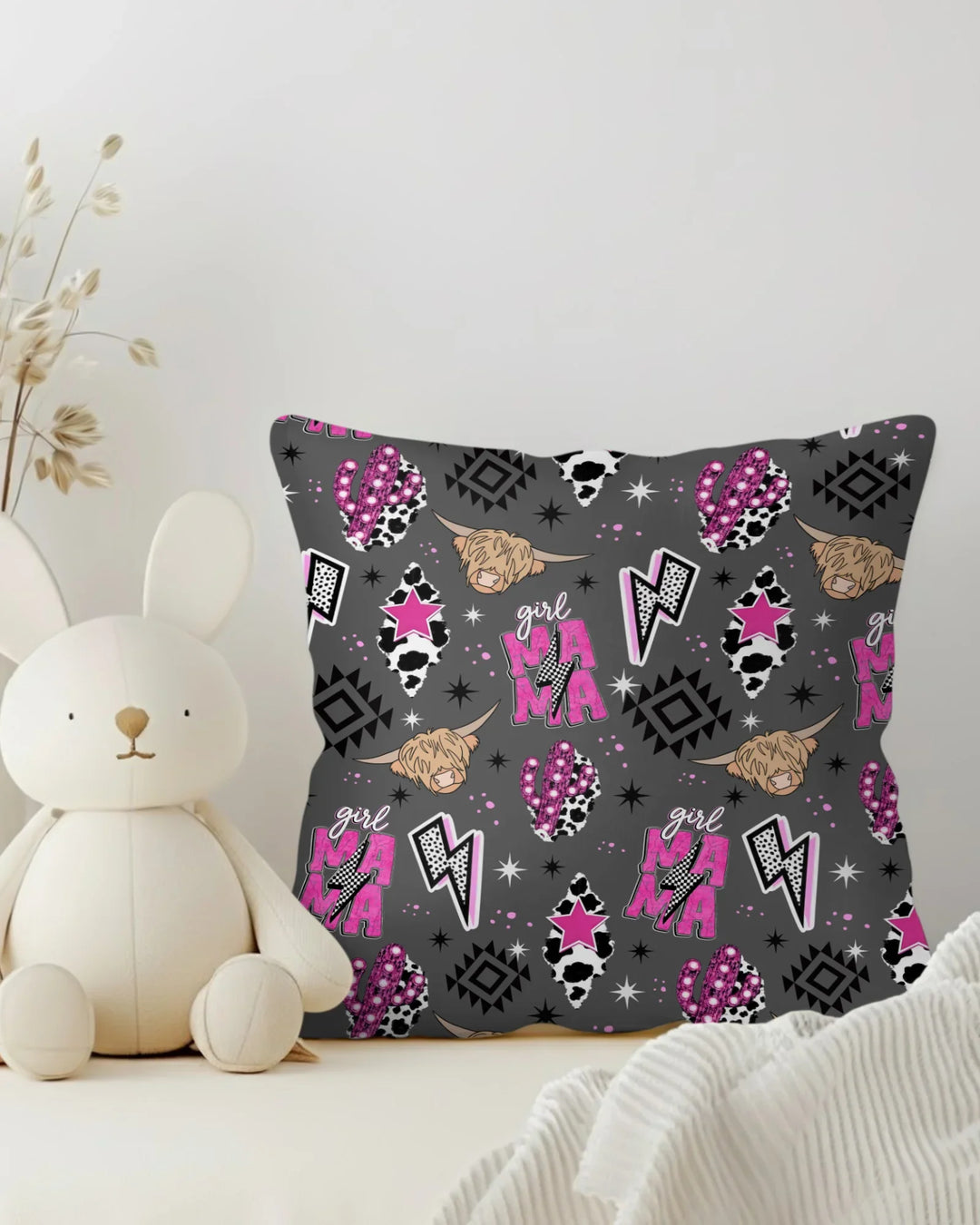 Western Mama & Me Matching Bamboo Pillow Case