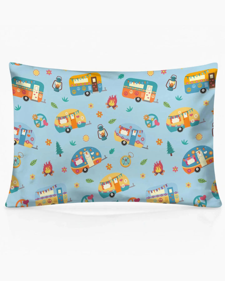 Happy Little Camper Bamboo Pillow Case