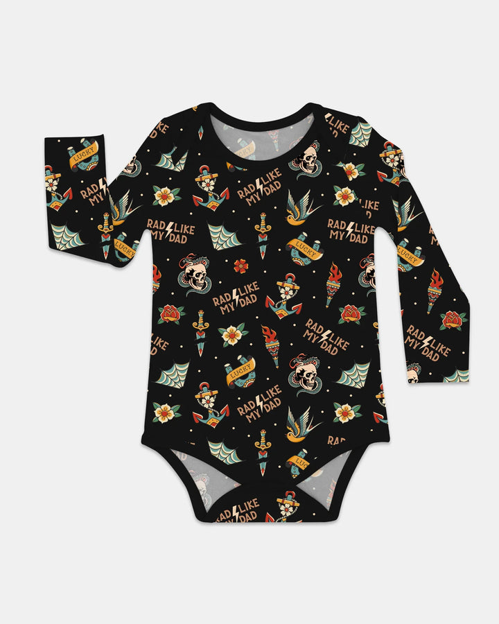 Rad Dad Society Daddy & Me Matching Bamboo Bodysuit