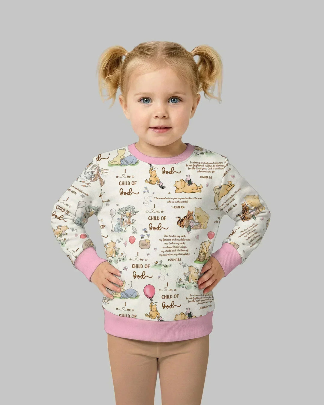 Child of God Whimsy Woodland Bamboo Crewneck Sweatshirt