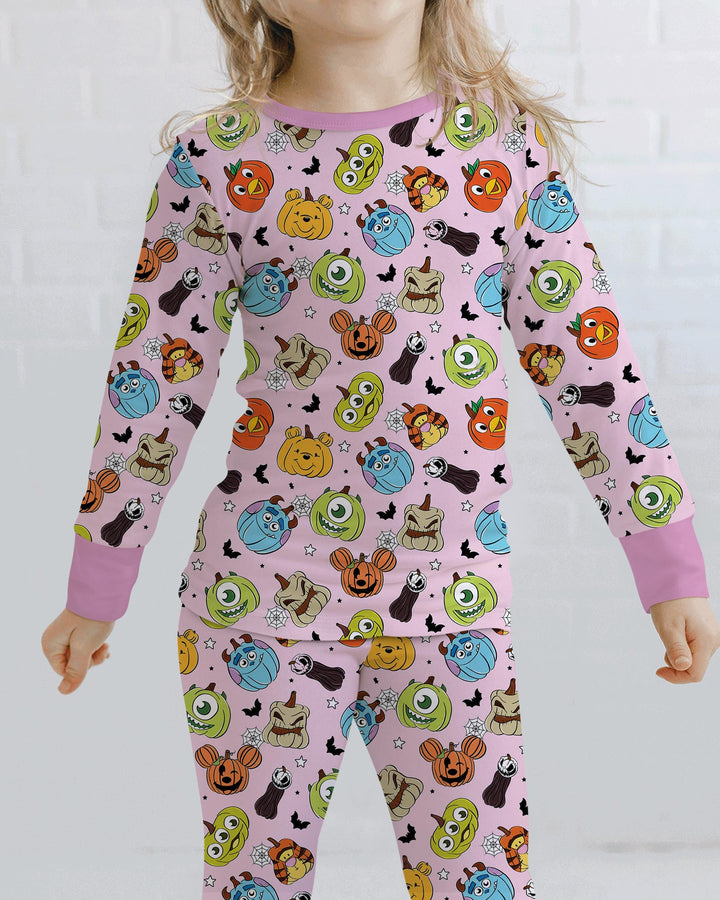 Magical Halloween Bamboo Two Piece Long Sleeve Pajama Set