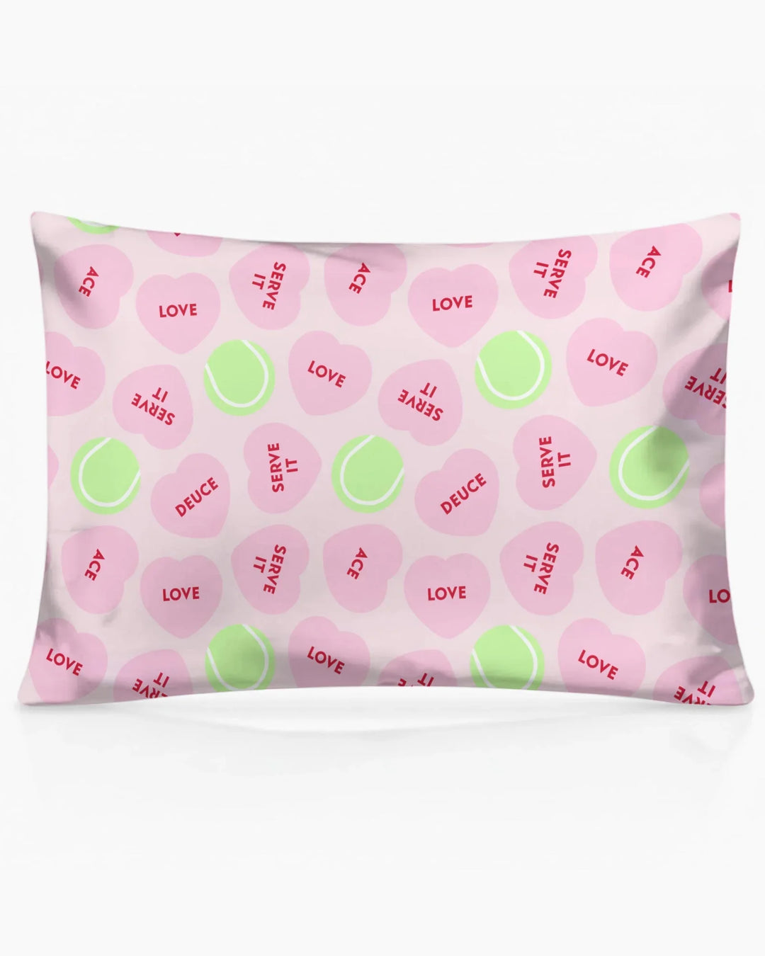 Tennis with Love Bamboo Pillow Case