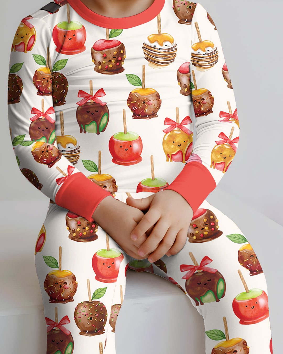 Template Bamboo Two Piece Long Sleeve Pyjamas Set
