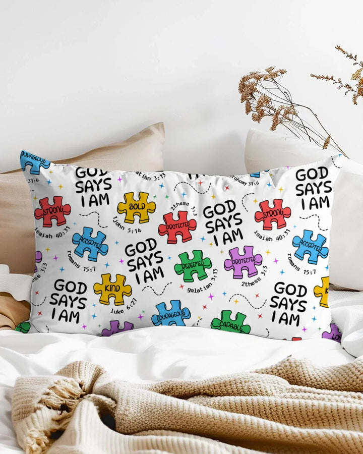 All Pieces Belong Bamboo Pillow Case