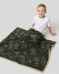 Little Explorer God Leads The Way Bamboo Blanket