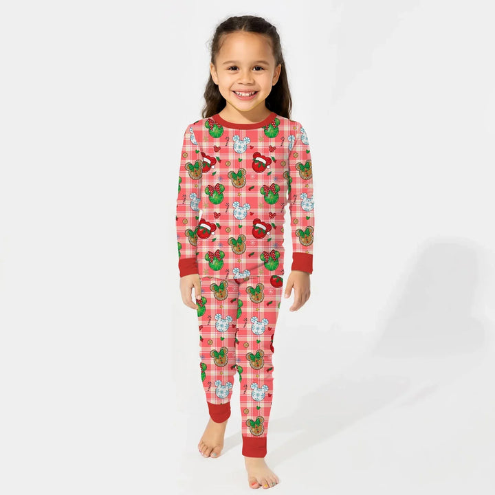 Magical Mouse Christmas Bamboo Two Piece Long Sleeve Pajama Set