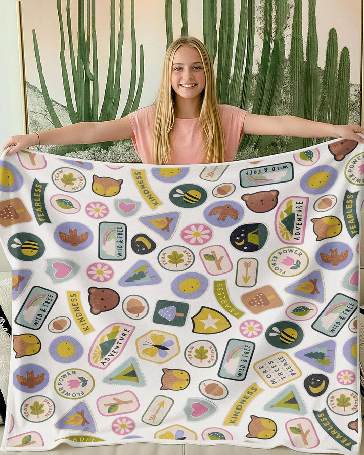 Little Explorer Bamboo Blanket