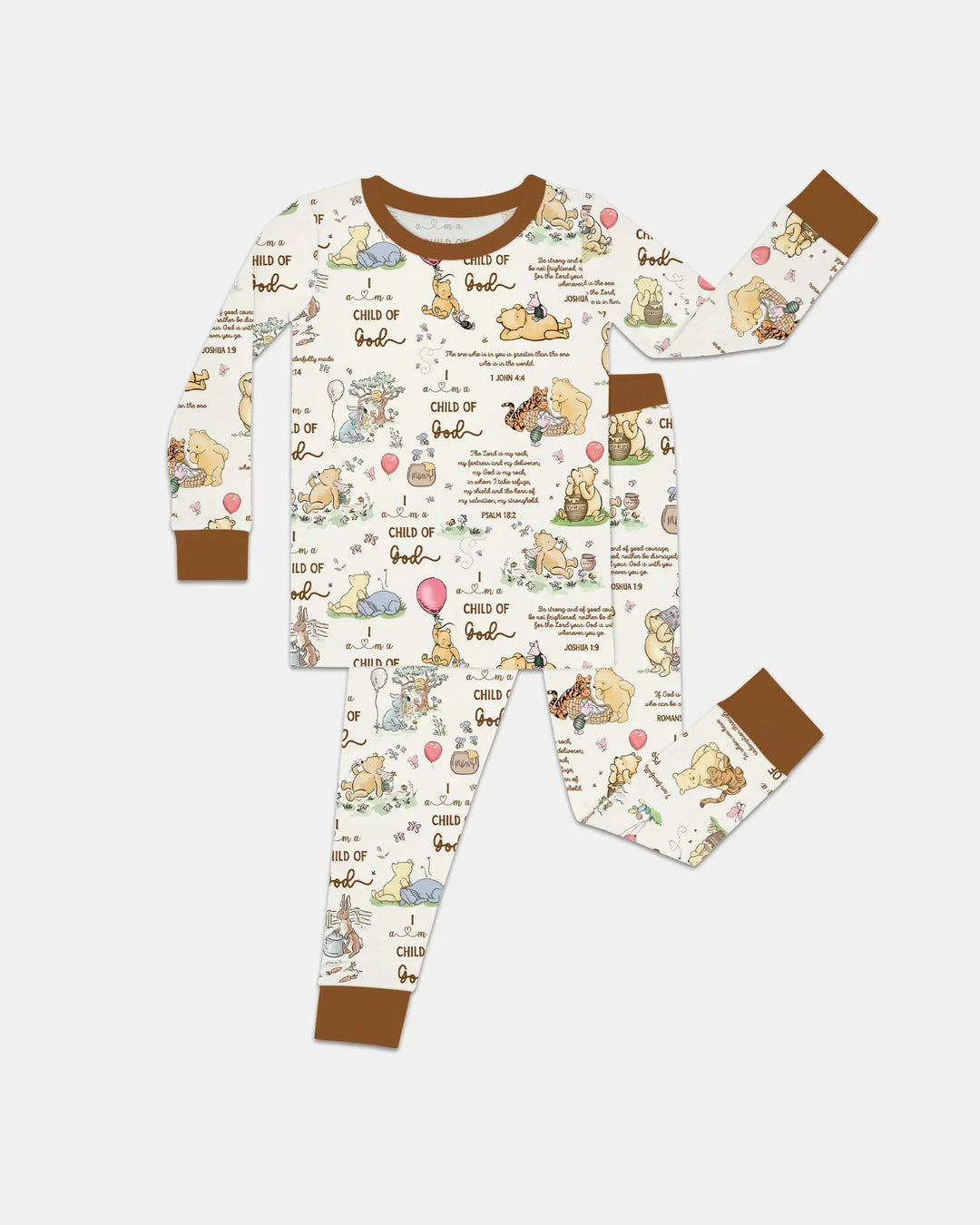 Child of God Whimsy Woodland Bamboo Two Piece Long Sleeve Pajama Set