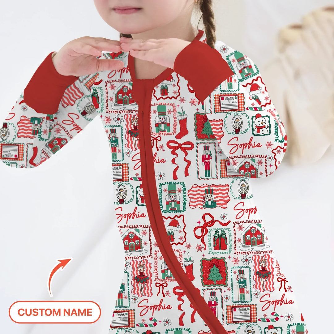 Personalized Nutcracker Parade Convertible Zippy , Personalized Nutcracker Parade Convertible Zippy - 0-3M