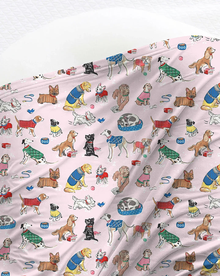 Best Bud Bark Family Matching swaddle blanket