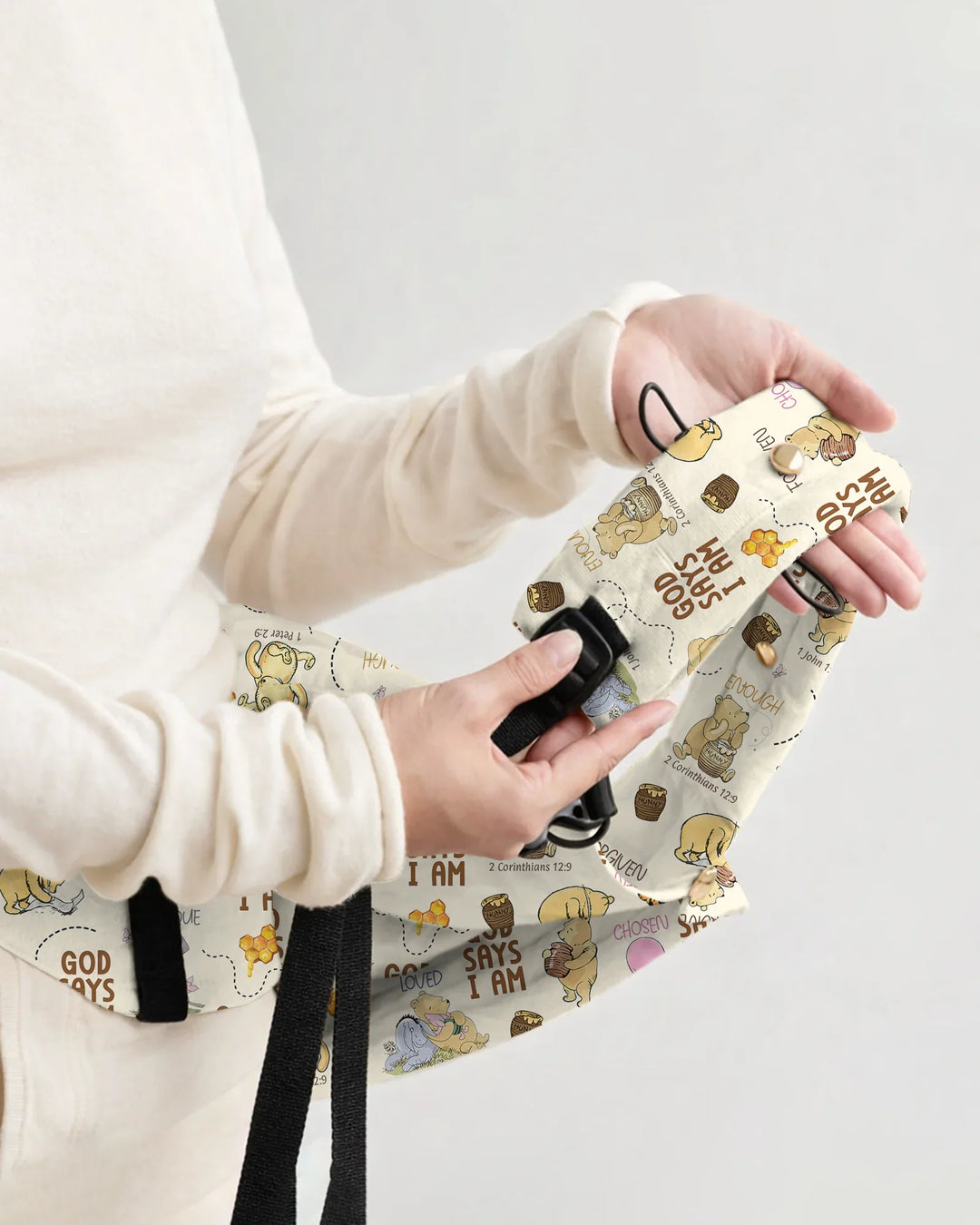 God Says I Am Bear & Honey Baby Carrier